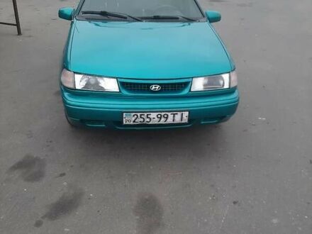 Хендай Ексель 1994 в Шепетовке на Automoto.ua Зеленый Хендай Ексель, объемом двигателя 1.3 л и пробегом 346 тыс. км за 1400 $, фото 1 на Automoto.ua