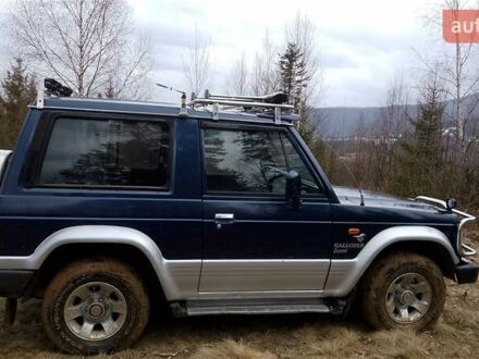 Серый Хендай Галлопер, объемом двигателя 3 л и пробегом 170 тыс. км за 6000 $, фото 1 на Automoto.ua