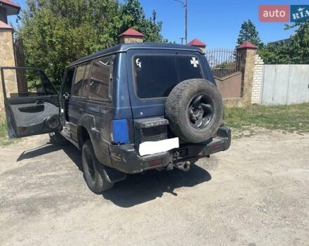 Синий Хендай Галлопер, объемом двигателя 2.48 л и пробегом 417 тыс. км за 4200 $, фото 3 на Automoto.ua