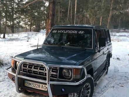 Хендай Галлопер 1994 у Шостке на Automoto.ua Синій Хендай Галлопер, об'ємом двигуна 2.5 л та пробігом 286 тис. км за 6500 $, фото 1 на Automoto.ua