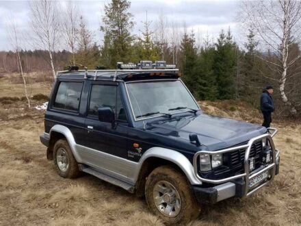 Синий Хендай Галлопер, объемом двигателя 3 л и пробегом 165 тыс. км за 6300 $, фото 1 на Automoto.ua