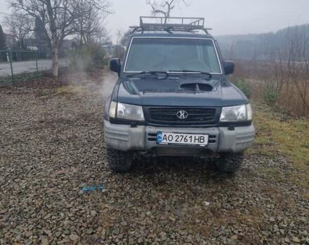 Синий Хендай Галлопер, объемом двигателя 2.5 л и пробегом 150 тыс. км за 5350 $, фото 1 на Automoto.ua