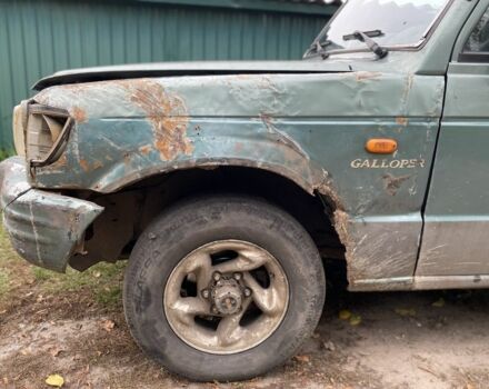 Зеленый Хендай Галлопер, объемом двигателя 2.5 л и пробегом 270 тыс. км за 2000 $, фото 2 на Automoto.ua