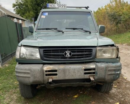 Зеленый Хендай Галлопер, объемом двигателя 2.5 л и пробегом 270 тыс. км за 2000 $, фото 1 на Automoto.ua