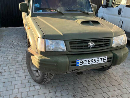 Зеленый Хендай Галлопер, объемом двигателя 2.48 л и пробегом 225 тыс. км за 4000 $, фото 1 на Automoto.ua