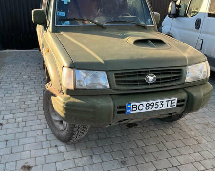 Зеленый Хендай Галлопер, объемом двигателя 2.48 л и пробегом 225 тыс. км за 4000 $, фото 1 на Automoto.ua