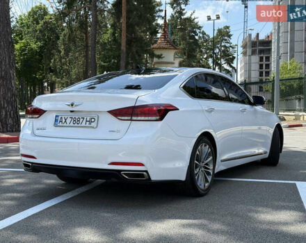Белый Хендай Генезис, объемом двигателя 3.78 л и пробегом 88 тыс. км за 19400 $, фото 7 на Automoto.ua