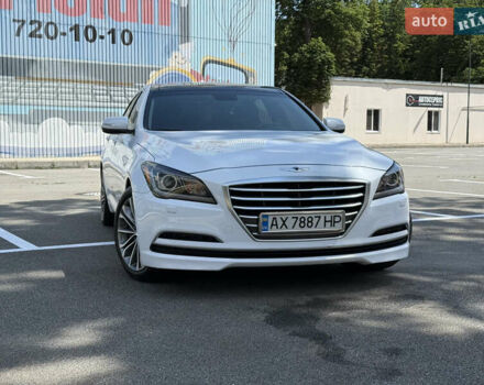 Белый Хендай Генезис, объемом двигателя 3.78 л и пробегом 88 тыс. км за 19400 $, фото 12 на Automoto.ua