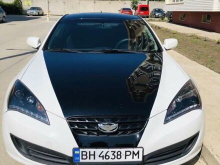 Белый Хендай Генезис, объемом двигателя 2 л и пробегом 172 тыс. км за 9100 $, фото 1 на Automoto.ua