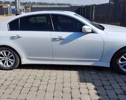 Белый Хендай Генезис, объемом двигателя 3.78 л и пробегом 250 тыс. км за 8000 $, фото 1 на Automoto.ua