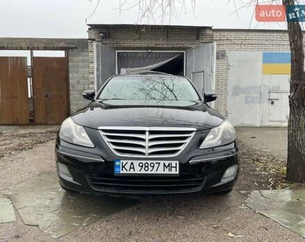 Чорний Хендай Генезис, об'ємом двигуна 3.8 л та пробігом 300 тис. км за 8500 $, фото 10 на Automoto.ua