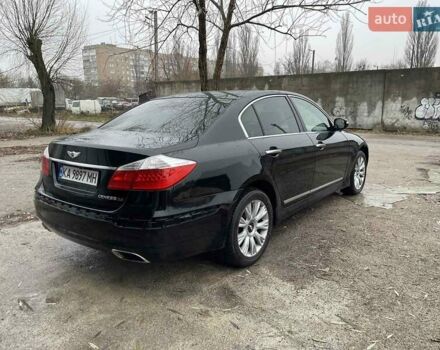 Чорний Хендай Генезис, об'ємом двигуна 3.8 л та пробігом 300 тис. км за 8500 $, фото 3 на Automoto.ua
