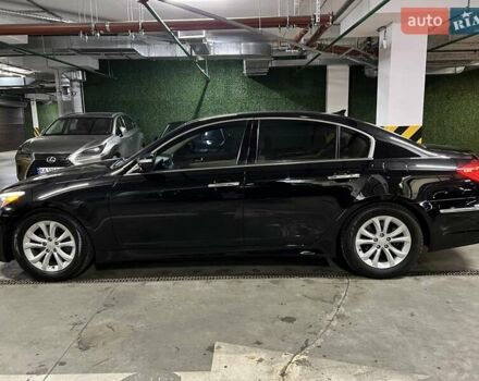 Черный Хендай Генезис, объемом двигателя 3.8 л и пробегом 222 тыс. км за 9999 $, фото 5 на Automoto.ua