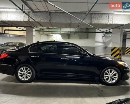 Черный Хендай Генезис, объемом двигателя 3.8 л и пробегом 222 тыс. км за 9999 $, фото 12 на Automoto.ua