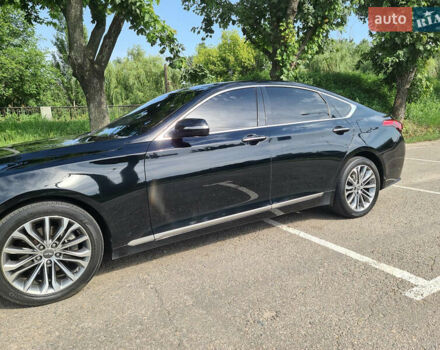 Хендай Генезис 2014 в Днепре (Днепропетровске) на Automoto.ua Черный Хендай Генезис, объемом двигателя 3.3 л и пробегом 59 тыс. км за 20500 $, фото 9 на Automoto.ua