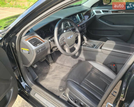 Хендай Генезис 2014 в Днепре (Днепропетровске) на Automoto.ua Черный Хендай Генезис, объемом двигателя 3.3 л и пробегом 59 тыс. км за 20500 $, фото 8 на Automoto.ua