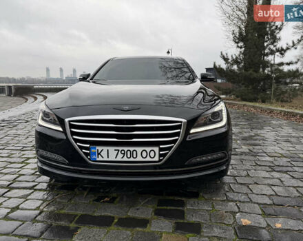 Черный Хендай Генезис, объемом двигателя 3.78 л и пробегом 125 тыс. км за 18999 $, фото 18 на Automoto.ua