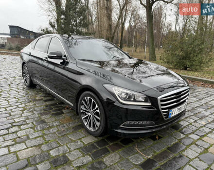 Черный Хендай Генезис, объемом двигателя 3.78 л и пробегом 125 тыс. км за 18999 $, фото 14 на Automoto.ua