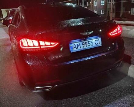 Чорний Хендай Генезис, об'ємом двигуна 3.78 л та пробігом 140 тис. км за 14500 $, фото 11 на Automoto.ua