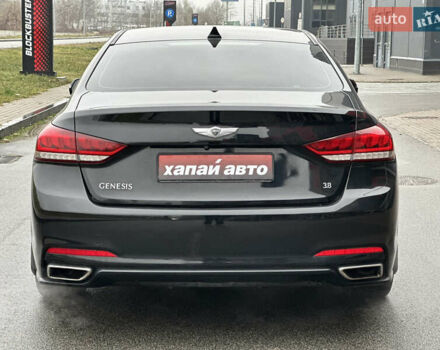 Чорний Хендай Генезис, об'ємом двигуна 3.78 л та пробігом 146 тис. км за 13500 $, фото 4 на Automoto.ua