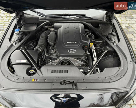 Черный Хендай Генезис, объемом двигателя 3.78 л и пробегом 125 тыс. км за 18999 $, фото 7 на Automoto.ua