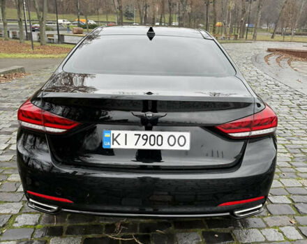 Черный Хендай Генезис, объемом двигателя 3.78 л и пробегом 125 тыс. км за 18999 $, фото 17 на Automoto.ua