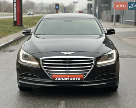 Чорний Хендай Генезис, об'ємом двигуна 3.78 л та пробігом 146 тис. км за 13500 $, фото 1 на Automoto.ua