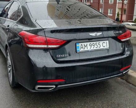 Чорний Хендай Генезис, об'ємом двигуна 3.78 л та пробігом 140 тис. км за 14500 $, фото 8 на Automoto.ua