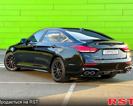 Черный Хендай Генезис, объемом двигателя 3.3 л и пробегом 140 тыс. км за 26900 $, фото 3 на Automoto.ua