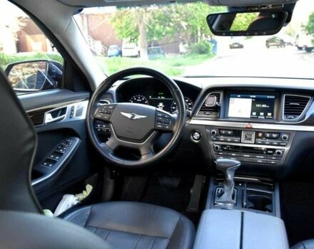 Черный Хендай Генезис, объемом двигателя 3.8 л и пробегом 63 тыс. км за 32000 $, фото 10 на Automoto.ua