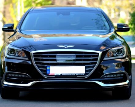 Черный Хендай Генезис, объемом двигателя 3.8 л и пробегом 63 тыс. км за 32000 $, фото 19 на Automoto.ua