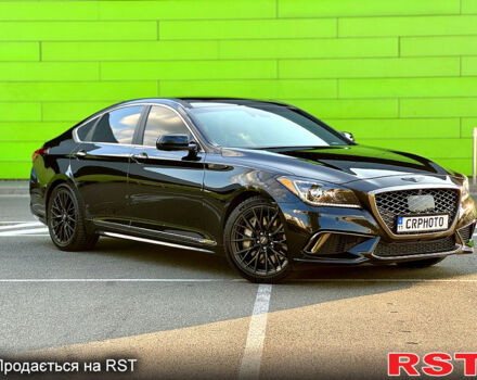 Черный Хендай Генезис, объемом двигателя 3.3 л и пробегом 140 тыс. км за 26900 $, фото 1 на Automoto.ua