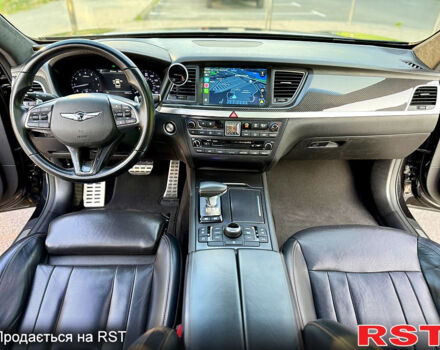 Черный Хендай Генезис, объемом двигателя 3.3 л и пробегом 140 тыс. км за 26900 $, фото 8 на Automoto.ua