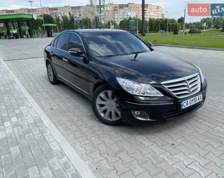 Чорний Хендай Генезис, об'ємом двигуна 3.8 л та пробігом 220 тис. км за 9500 $, фото 1 на Automoto.ua