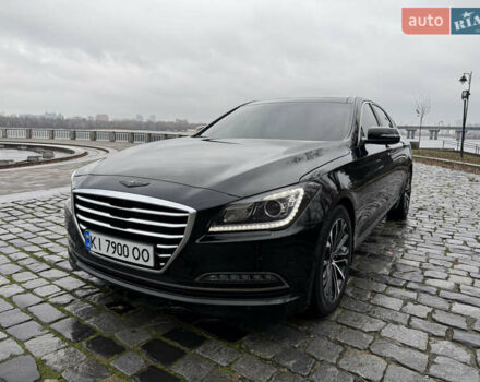 Чорний Хендай Генезис, об'ємом двигуна 3.78 л та пробігом 125 тис. км за 18999 $, фото 1 на Automoto.ua