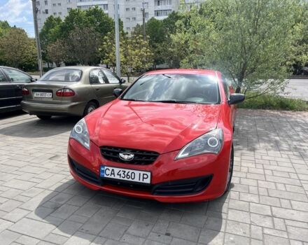 Красный Хендай Генезис, объемом двигателя 2 л и пробегом 185 тыс. км за 7600 $, фото 1 на Automoto.ua