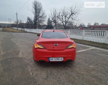 Красный Хендай Генезис, объемом двигателя 2 л и пробегом 135 тыс. км за 9950 $, фото 4 на Automoto.ua