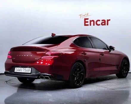 Красный Хендай Генезис, объемом двигателя 2 л и пробегом 59 тыс. км за 23000 $, фото 2 на Automoto.ua