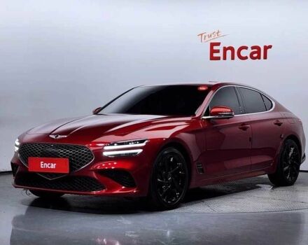 Красный Хендай Генезис, объемом двигателя 2 л и пробегом 59 тыс. км за 23000 $, фото 1 на Automoto.ua