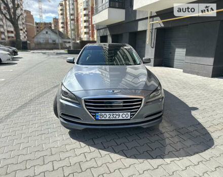 Серый Хендай Генезис, объемом двигателя 3.78 л и пробегом 192 тыс. км за 15900 $, фото 1 на Automoto.ua