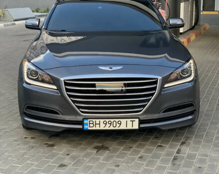 Сірий Хендай Генезис, об'ємом двигуна 3.8 л та пробігом 175 тис. км за 19500 $, фото 1 на Automoto.ua