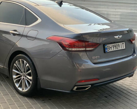 Сірий Хендай Генезис, об'ємом двигуна 3.8 л та пробігом 175 тис. км за 19500 $, фото 5 на Automoto.ua