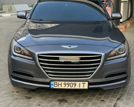 Серый Хендай Генезис, объемом двигателя 3.8 л и пробегом 175 тыс. км за 19500 $, фото 4 на Automoto.ua