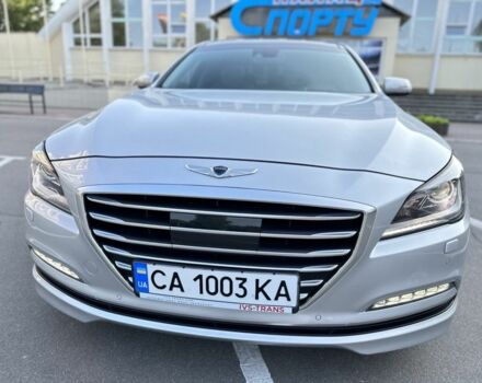 Серый Хендай Генезис, объемом двигателя 3.8 л и пробегом 85 тыс. км за 23800 $, фото 3 на Automoto.ua