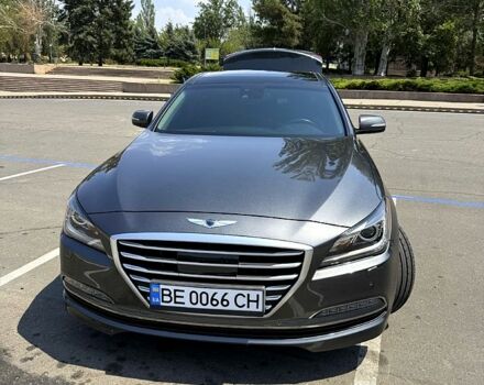 Сірий Хендай Генезис, об'ємом двигуна 3.8 л та пробігом 121 тис. км за 19500 $, фото 1 на Automoto.ua