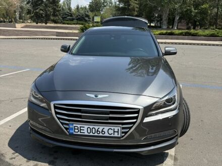 Сірий Хендай Генезис, об'ємом двигуна 3.8 л та пробігом 121 тис. км за 19500 $, фото 1 на Automoto.ua