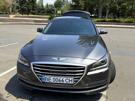 Сірий Хендай Генезис, об'ємом двигуна 3.8 л та пробігом 12100 тис. км за 19500 $, фото 1 на Automoto.ua