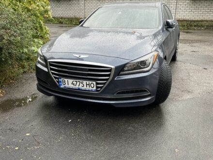 Синій Хендай Генезис, об'ємом двигуна 3.8 л та пробігом 84 тис. км за 15500 $, фото 1 на Automoto.ua