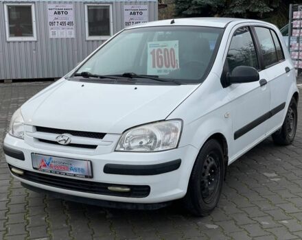 Белый Хендай Гетц, объемом двигателя 1.1 л и пробегом 140 тыс. км за 4400 $, фото 2 на Automoto.ua