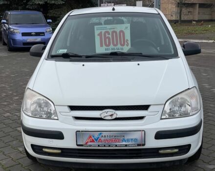 Белый Хендай Гетц, объемом двигателя 1.1 л и пробегом 140 тыс. км за 4400 $, фото 1 на Automoto.ua